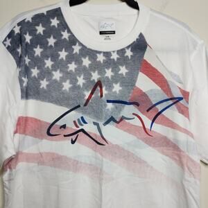Greg Norman American Flag Tee - Size L - EUC